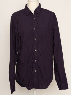 7 For All Mankind Muted Purple Long Sleeve Button Down Small